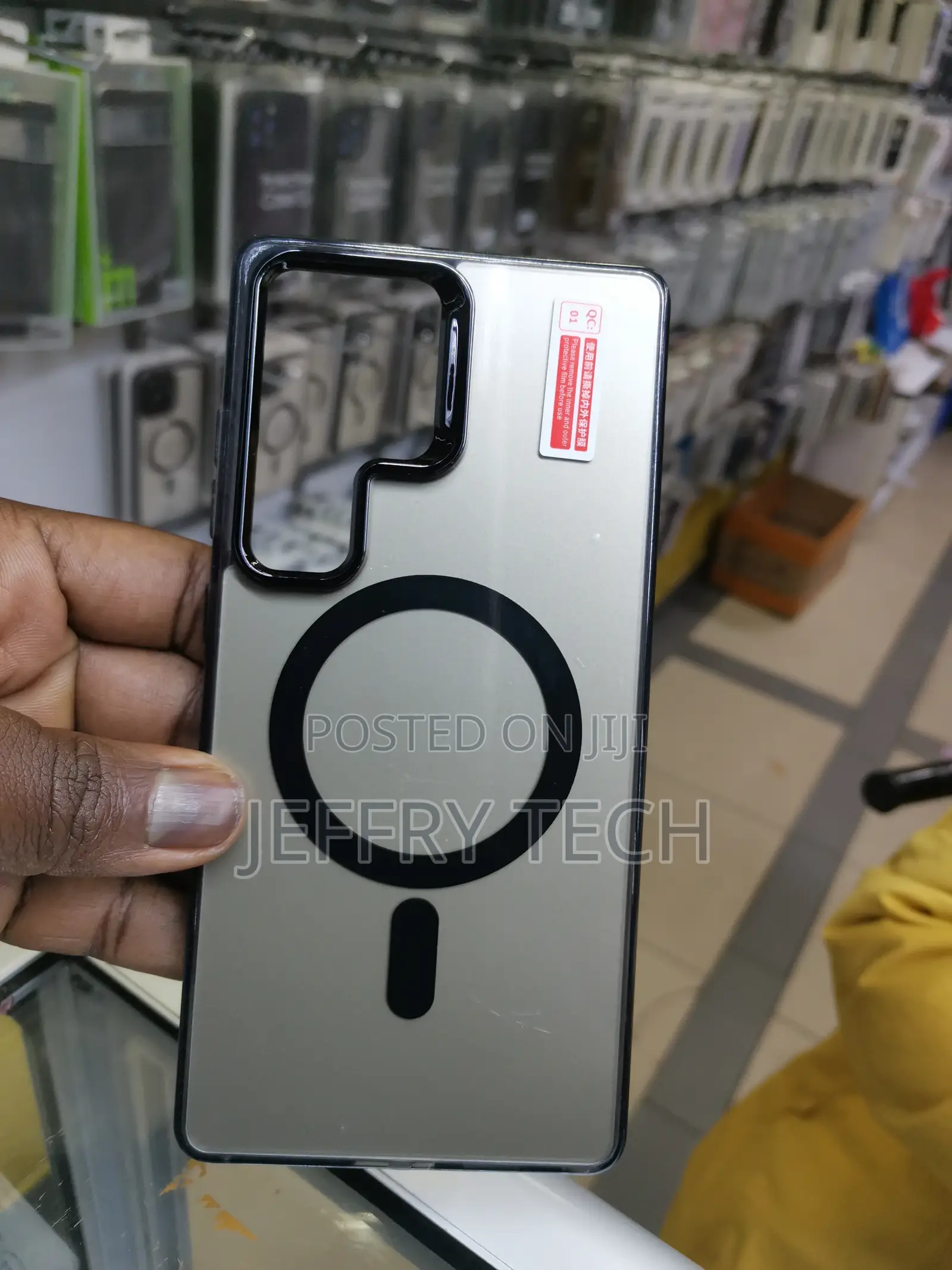 Magnetic Charging Case for Samsung Galaxy S24 Ultra