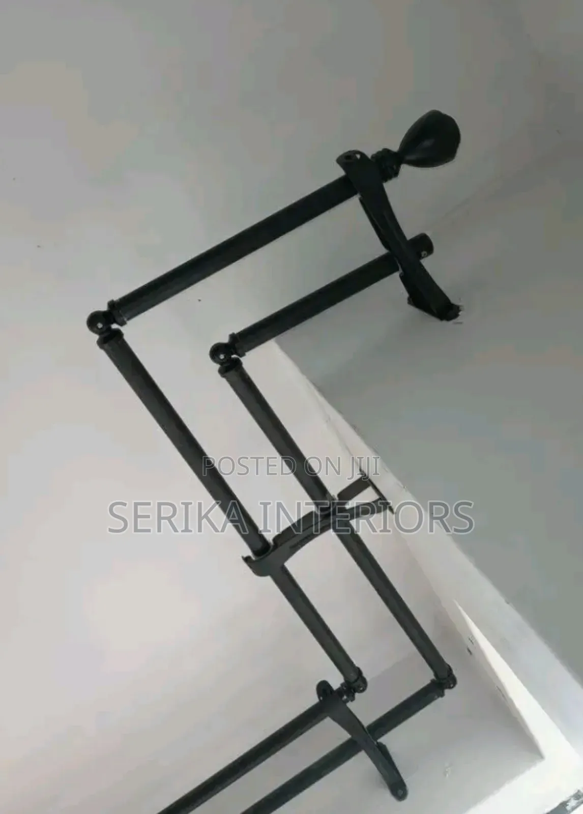 Curved Jua Kali Curtain Rods