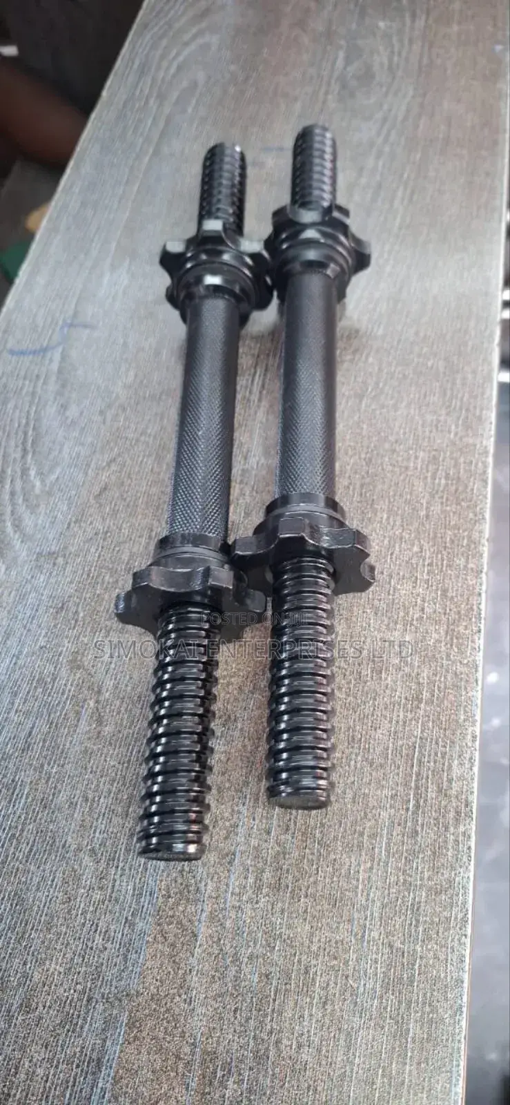 Cast Iron Dumbbell Bar 14 Inch