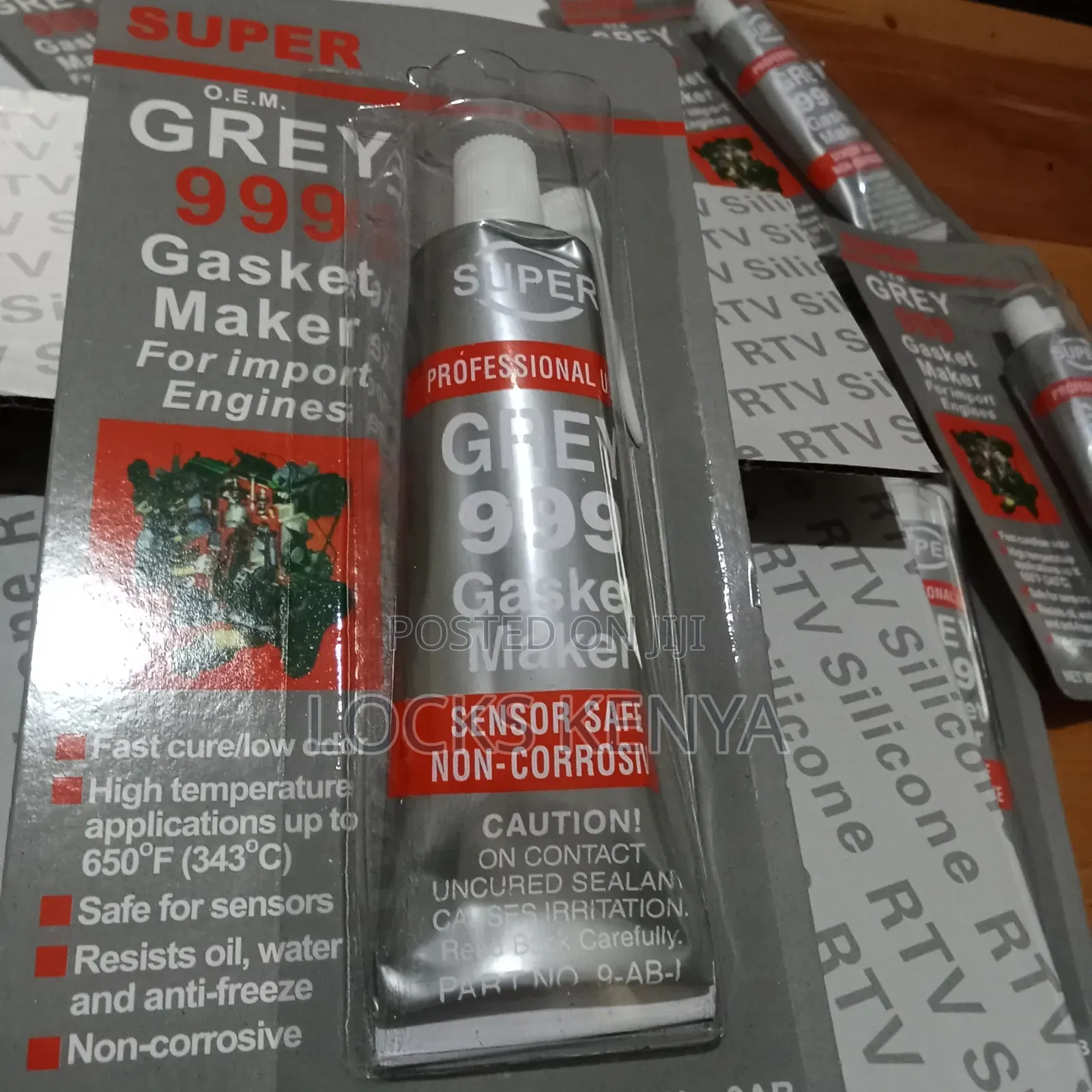 Water Resistant Grey 999 Gasket Maker