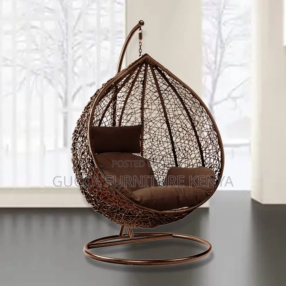 Home Chairs: Home Office Garden Hanging Swing Egg Chair