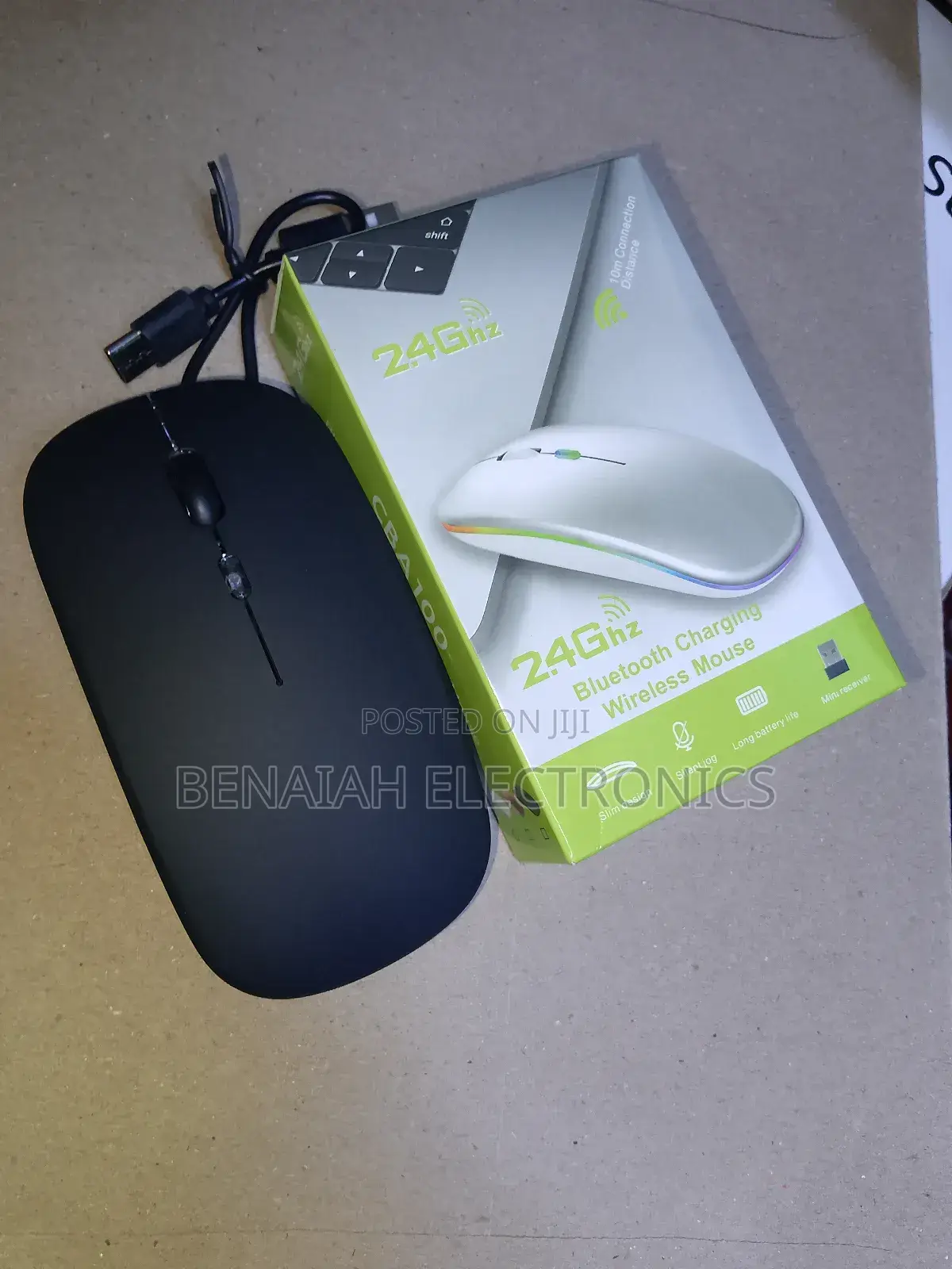 Bluetooth Wireless Charging Mouse(Slim Design)