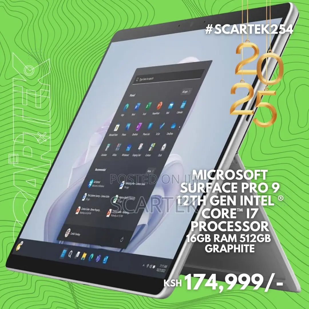 New Microsoft Surface Pro 5 512 GB Black