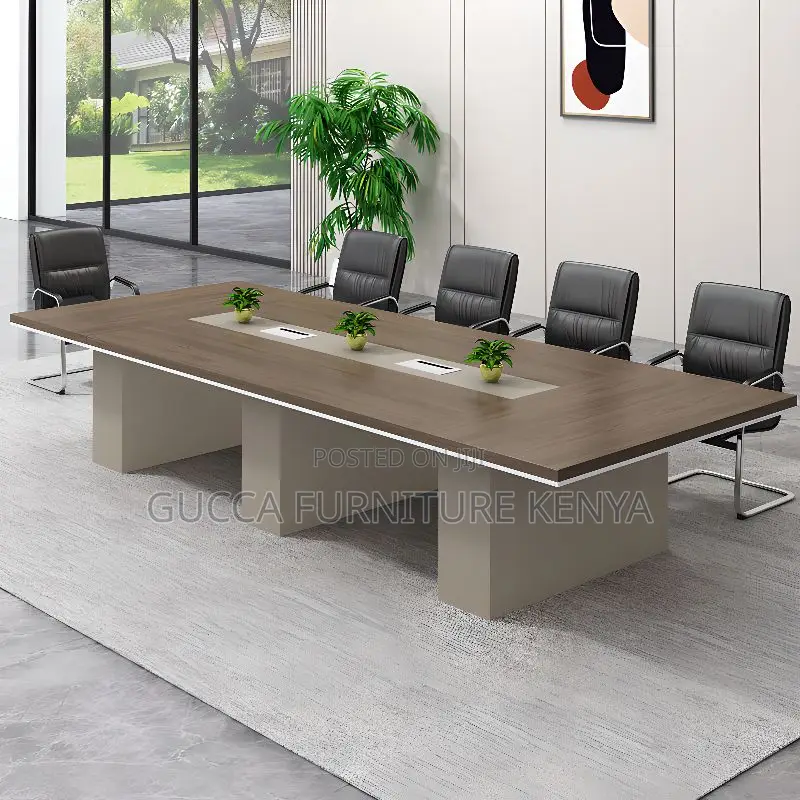 Boardroom Tables:3 Meters Manufactured Wood Conference Table