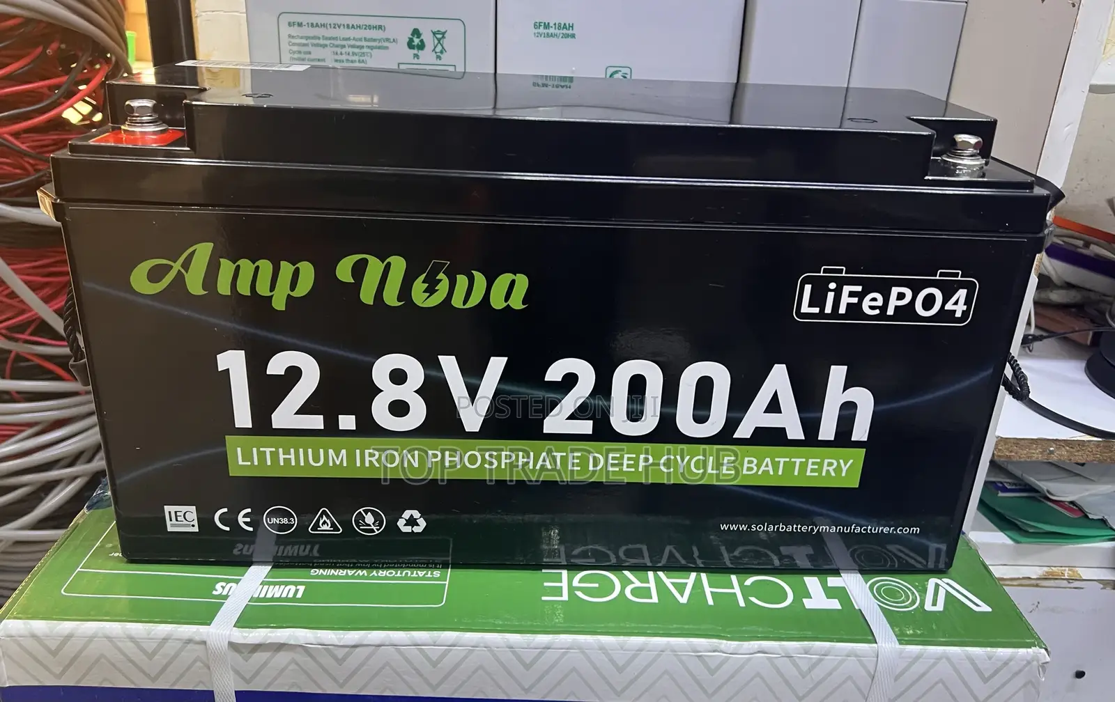 Amp Nova Lithium Ion Battery 12.8v 200ah