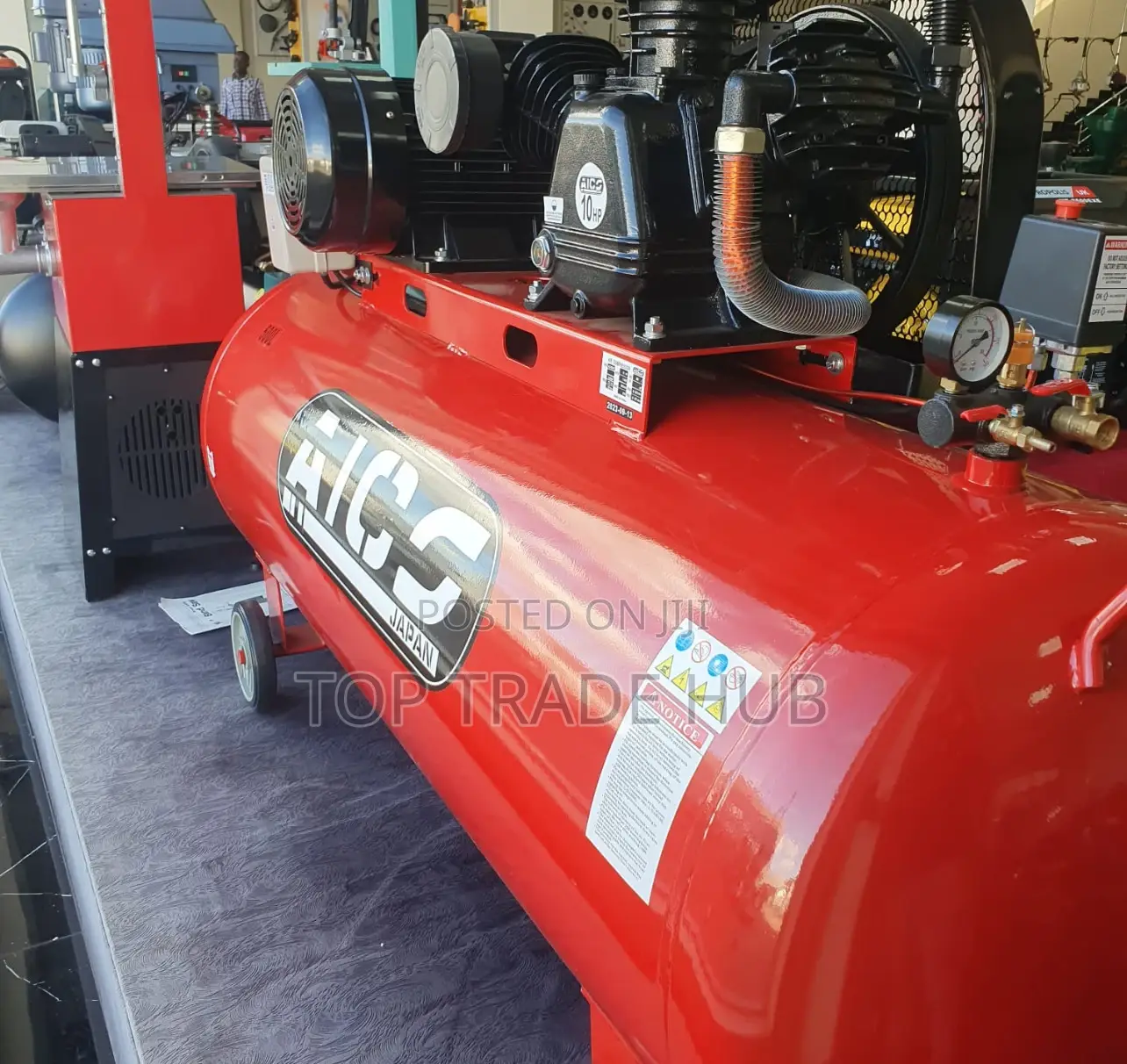 Aico Japan 500L Air Compressor 10HP 12.5 Bar