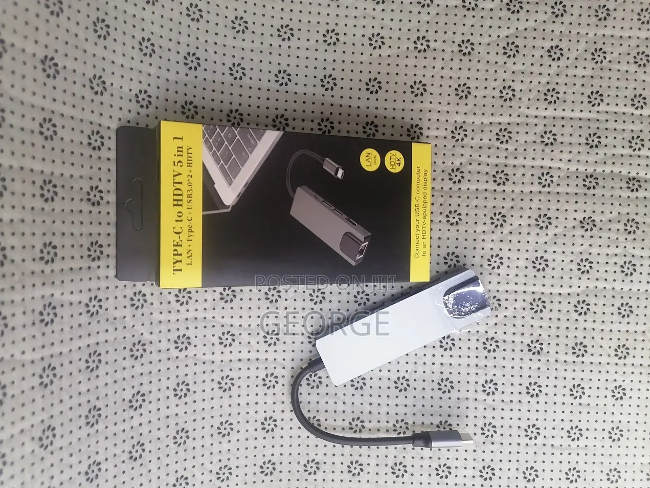 Type-C to HDMI 5 in 1 for Mac Incomperable