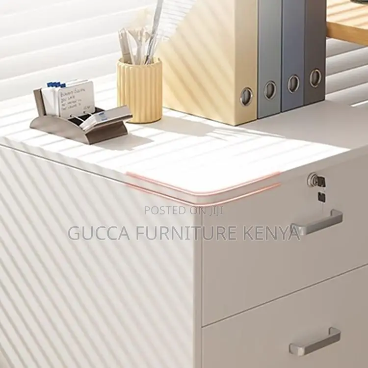 Cabinets:3 Drawer Pedestal Contemporary Wood File Cabinet
