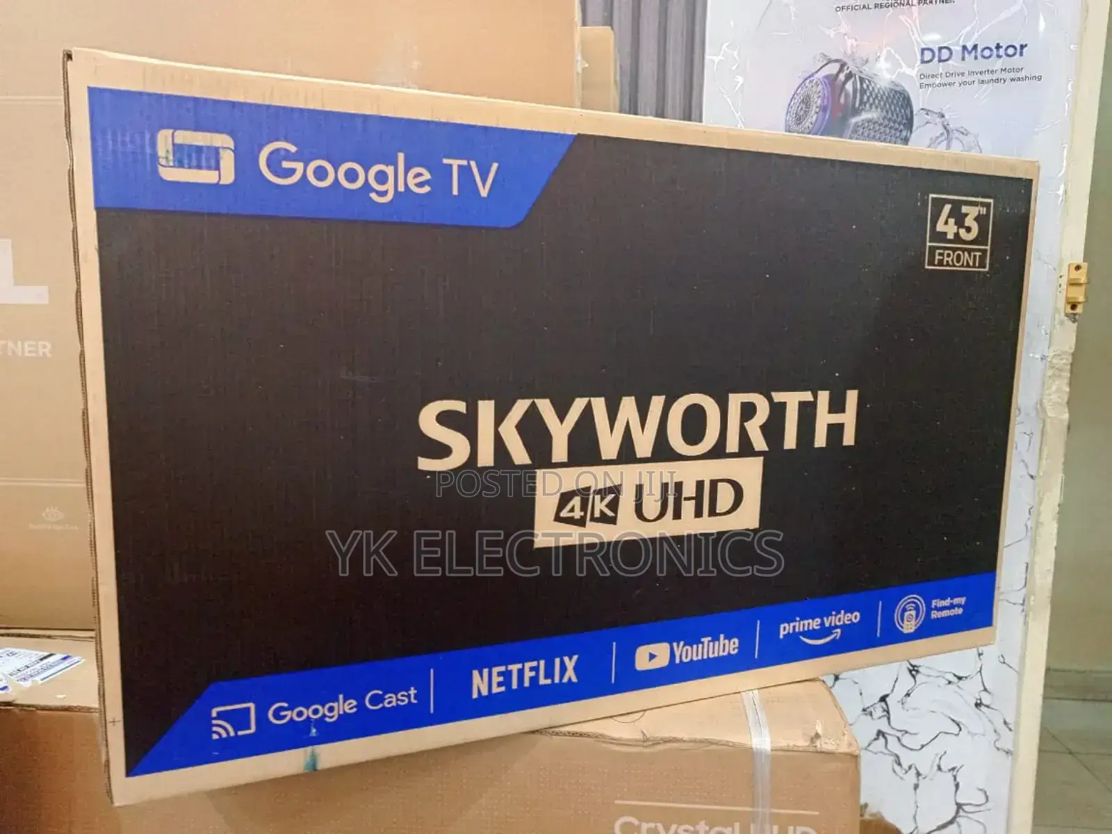 Skyworth 43g6500g Uhd Google TV 2025(1yr Warranty)