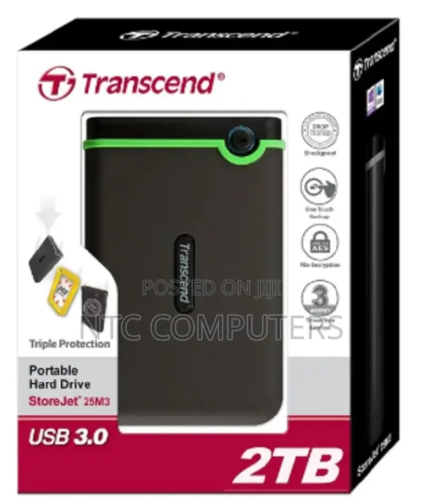 Transcend External Hard Drives1tb