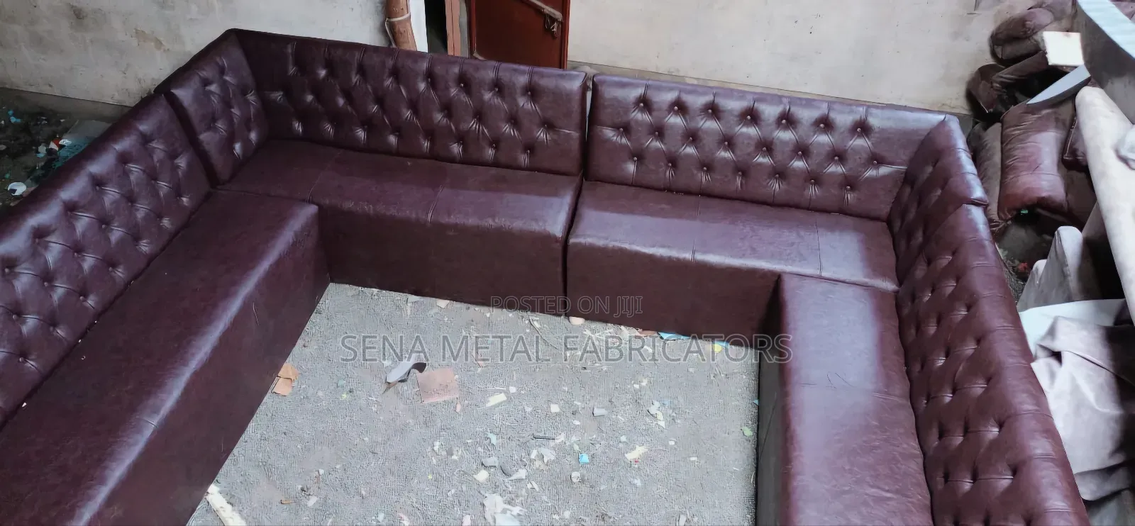 Restaurant Couches U Shape.