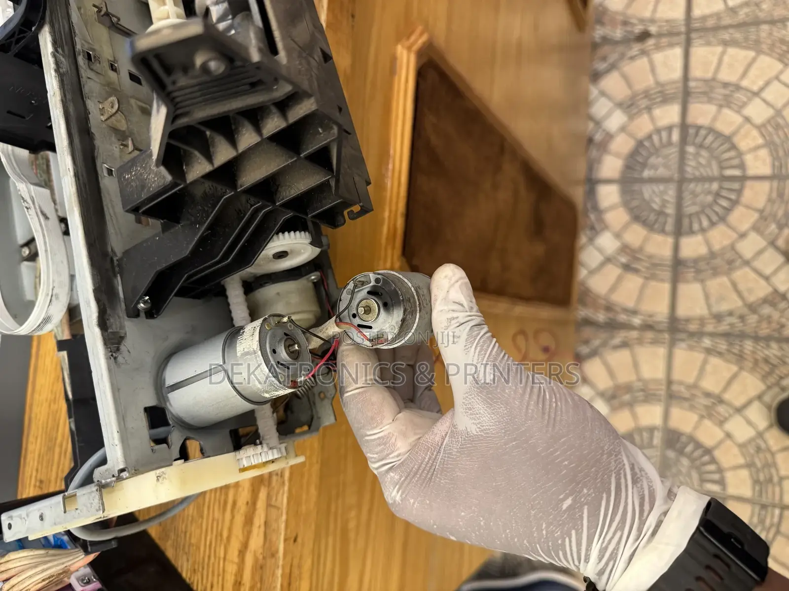 EPSON L850 Cr Motor Replacement