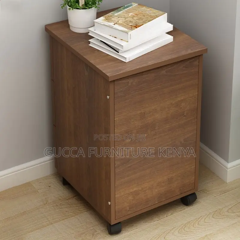 Cabinets: Mobile Wooden Study Desk Pedestal Cabinet