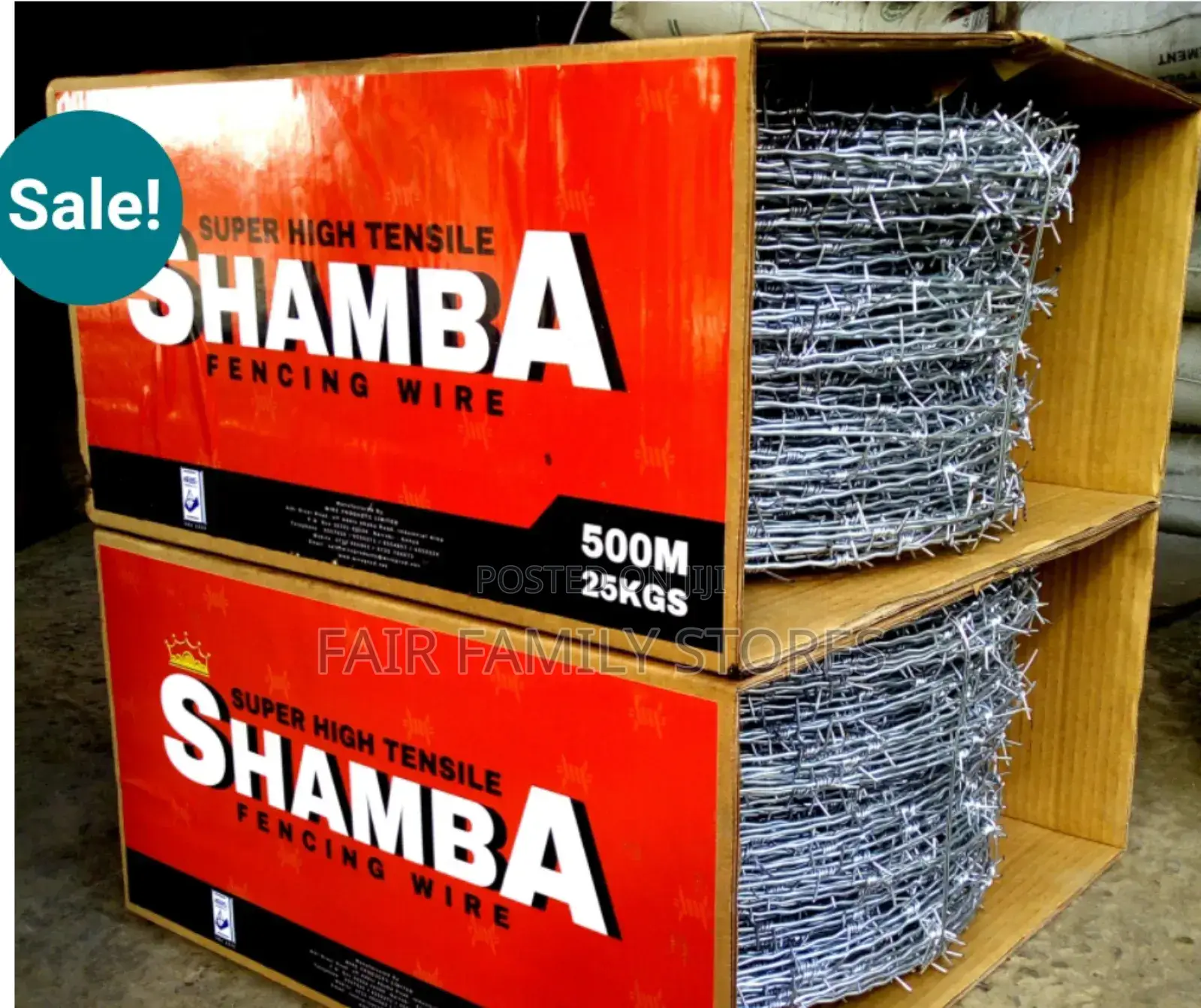 Shamba SUPER High Tensile Barbed Wire