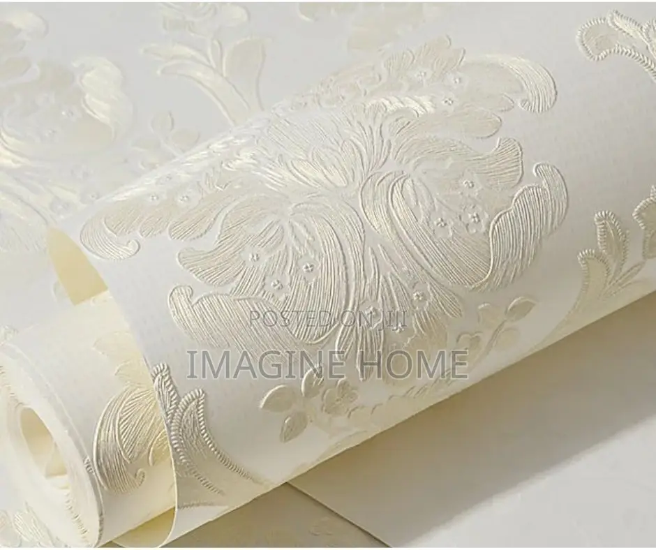 White Wallpaper Decoration