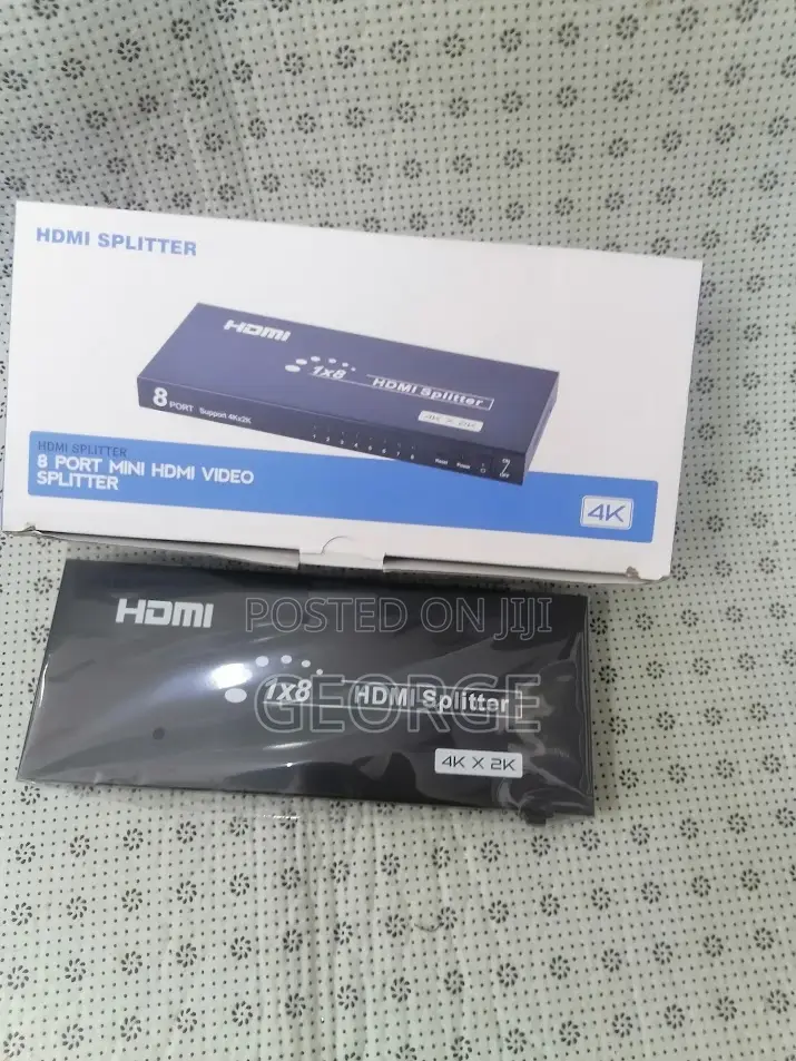 1 in 8 Out, 1×8 HDMI Splitter 8 Port Top -Market