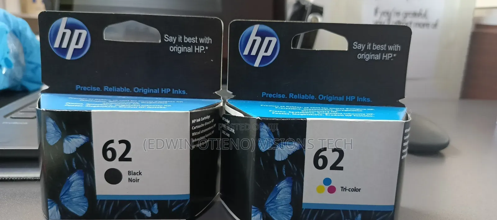 Hp 62 Black/Tri Color