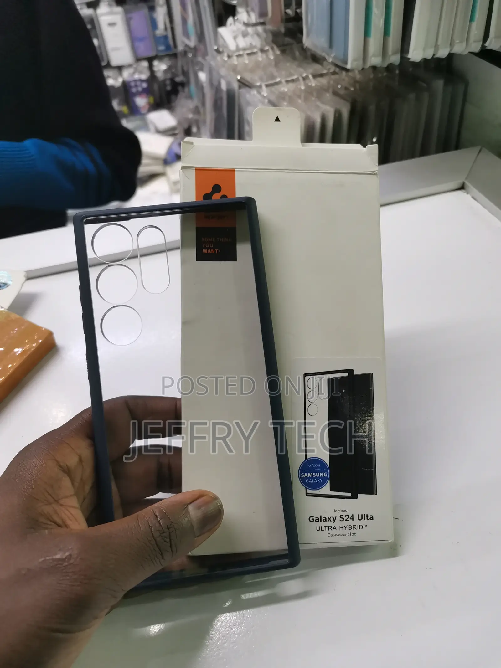 Samsung Galaxy S24 Ultra Transparent and Colorless New Skin