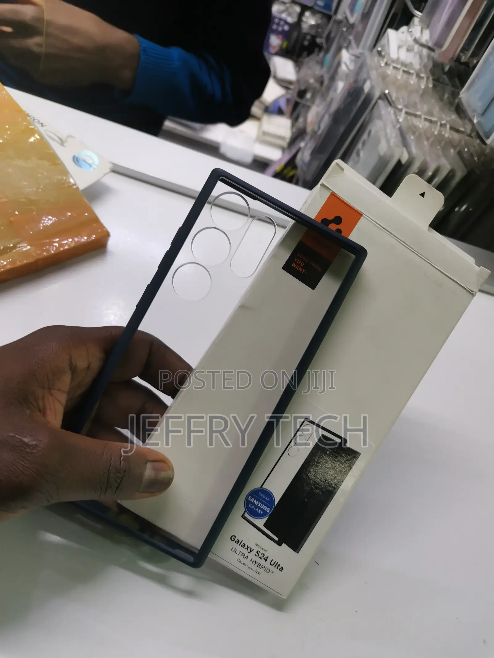 Samsung Galaxy S24 Ultra Transparent and Colorless New Skin