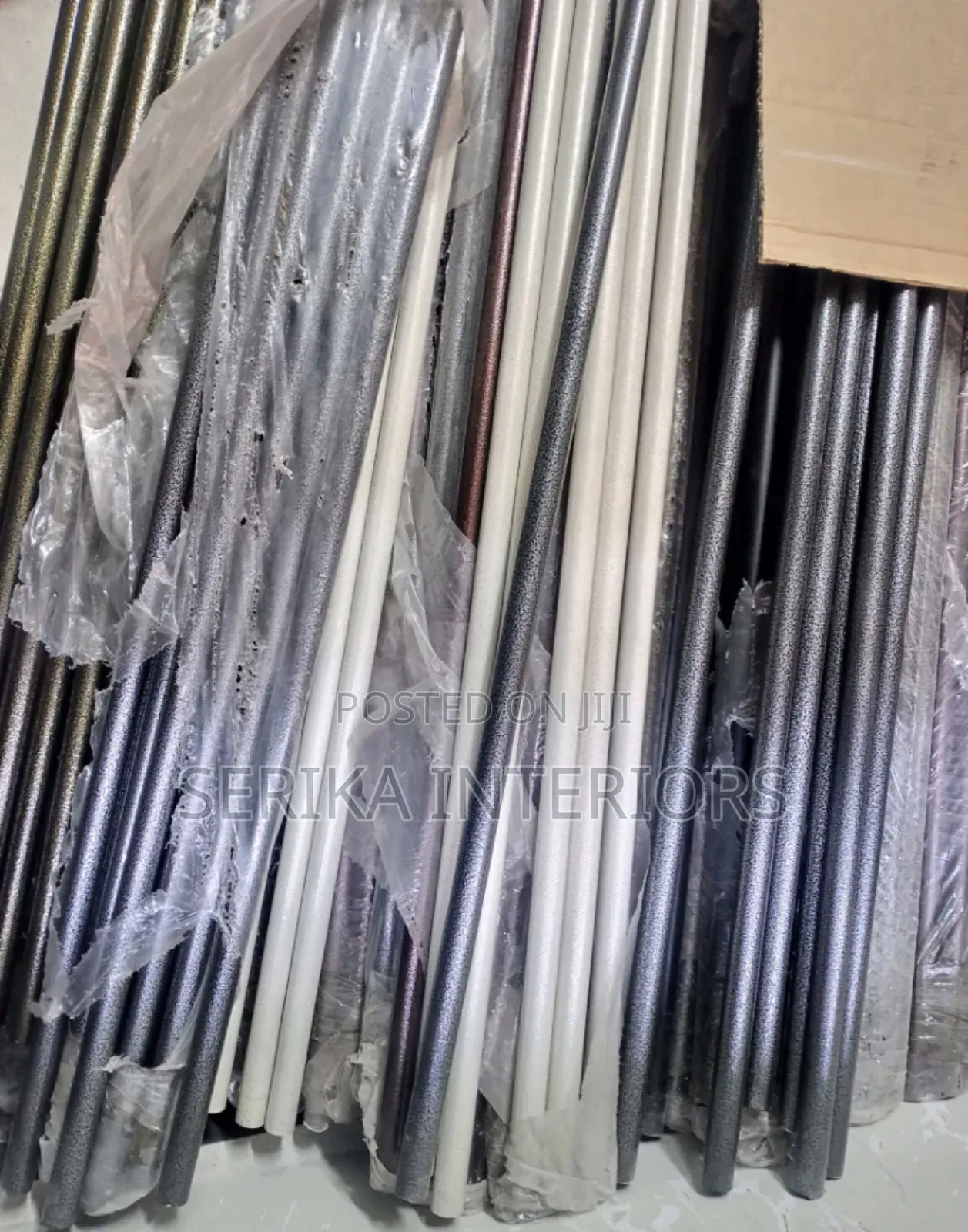 Powder Coated Jua Kali Curtain Rods