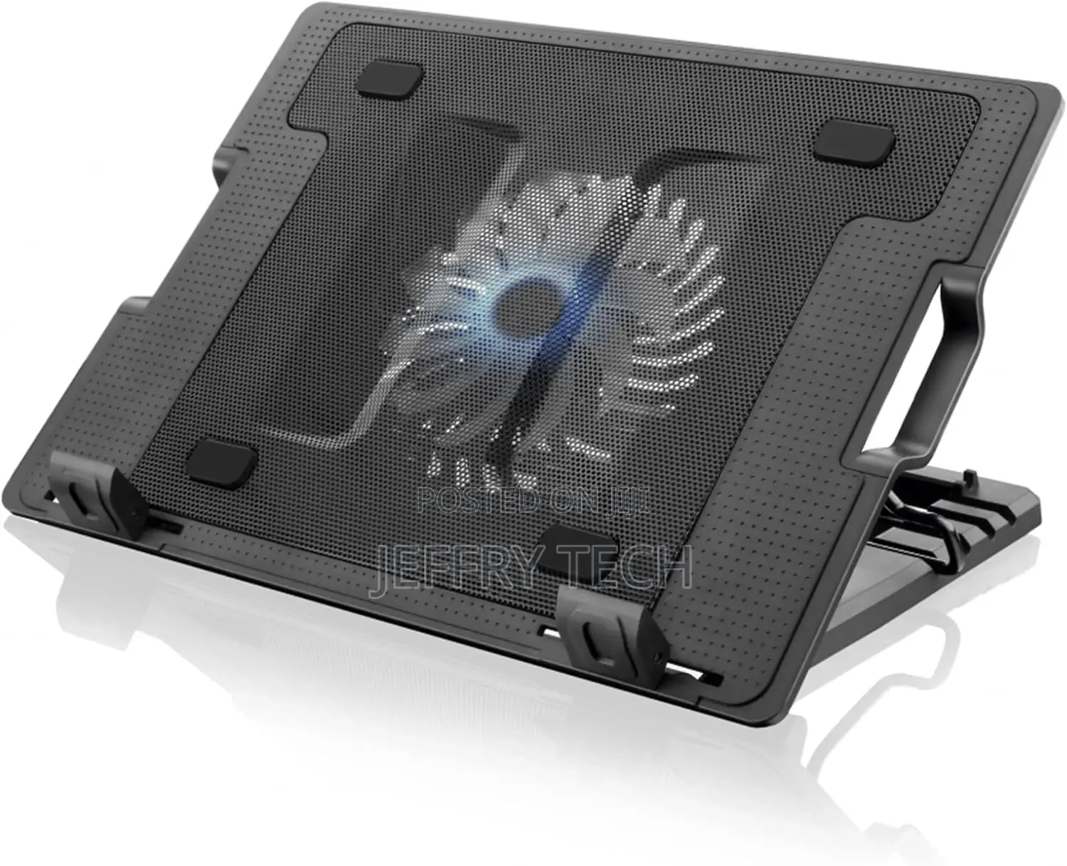Fan 2 USB Port Cooling Cooler Fan Pad Stand (9 to 17 Inch)