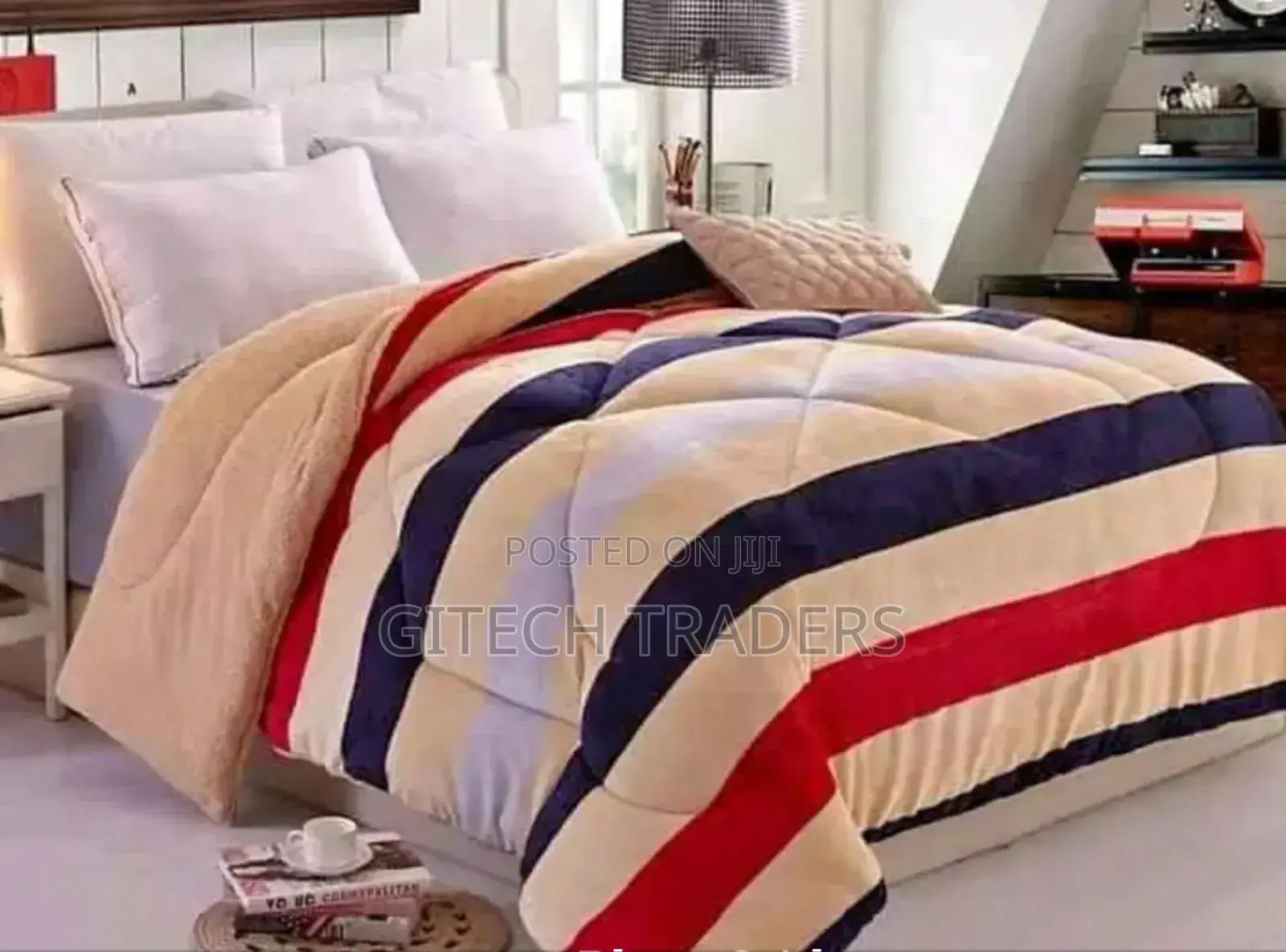 Single Floral Woolen Duvet