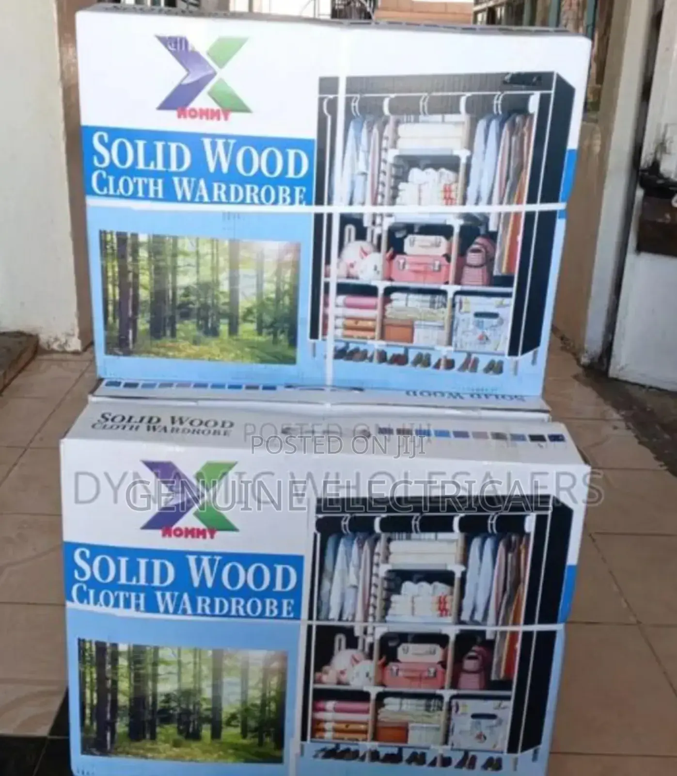 Wooden Wardobe 3 Column