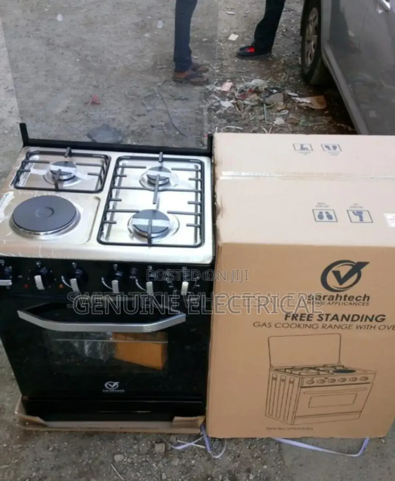 Saratech Standing Cooker 3+1 60 by 60