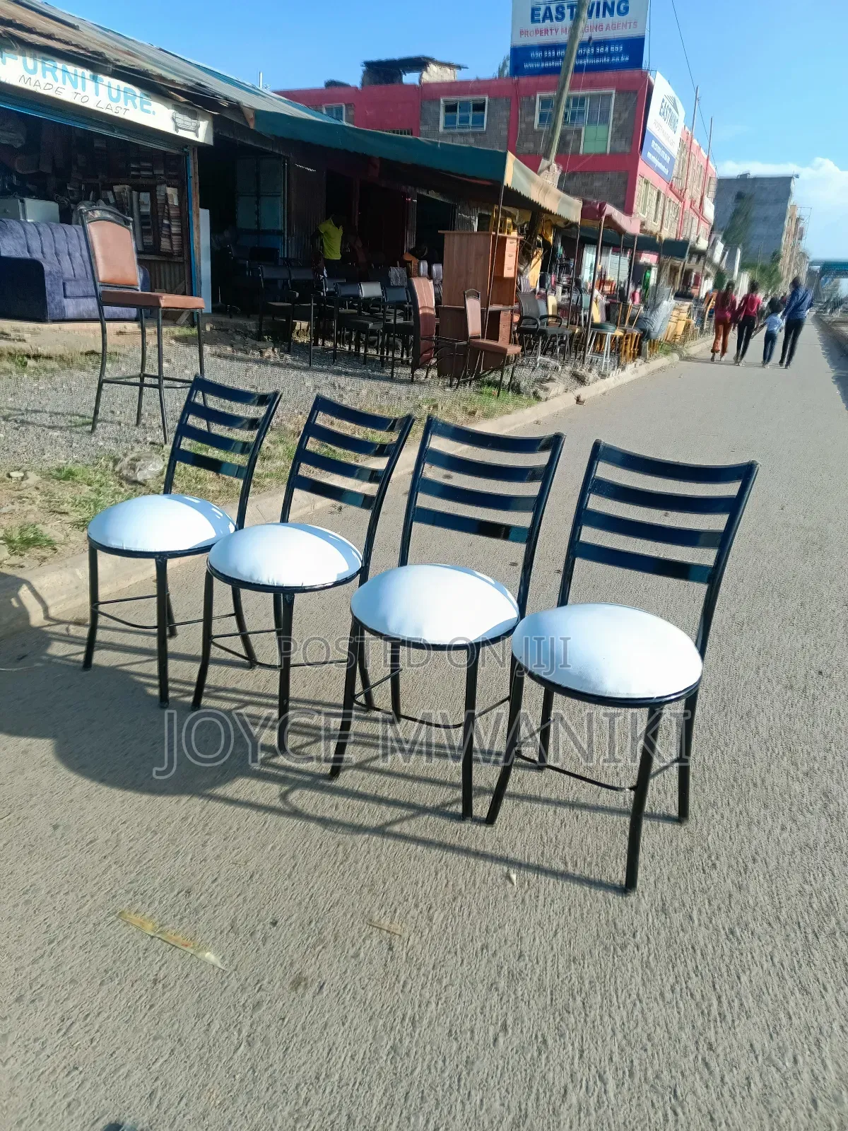 White and Black, Restaurant Chairs