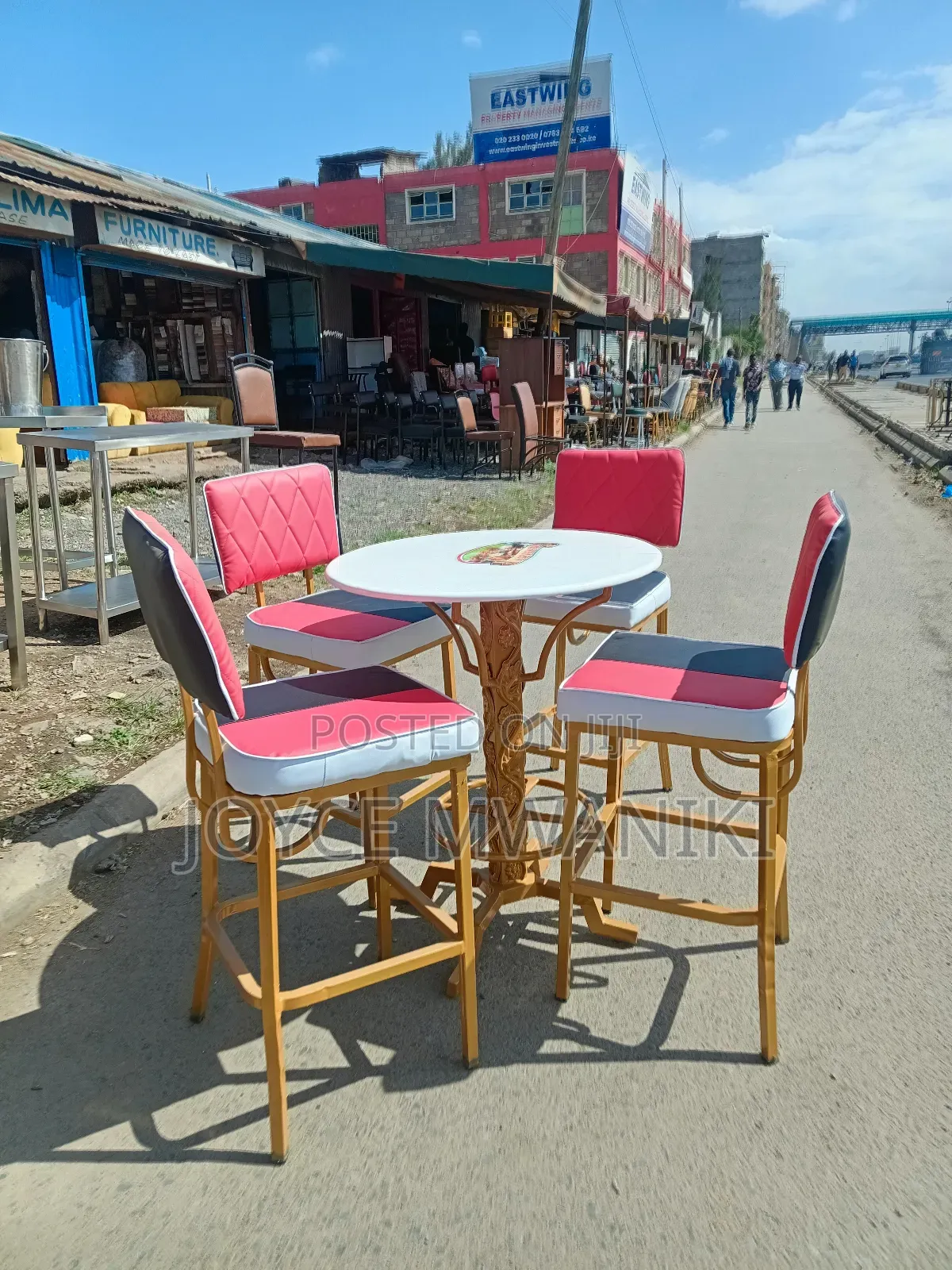 High Bar Chairs Set, Latest Design 