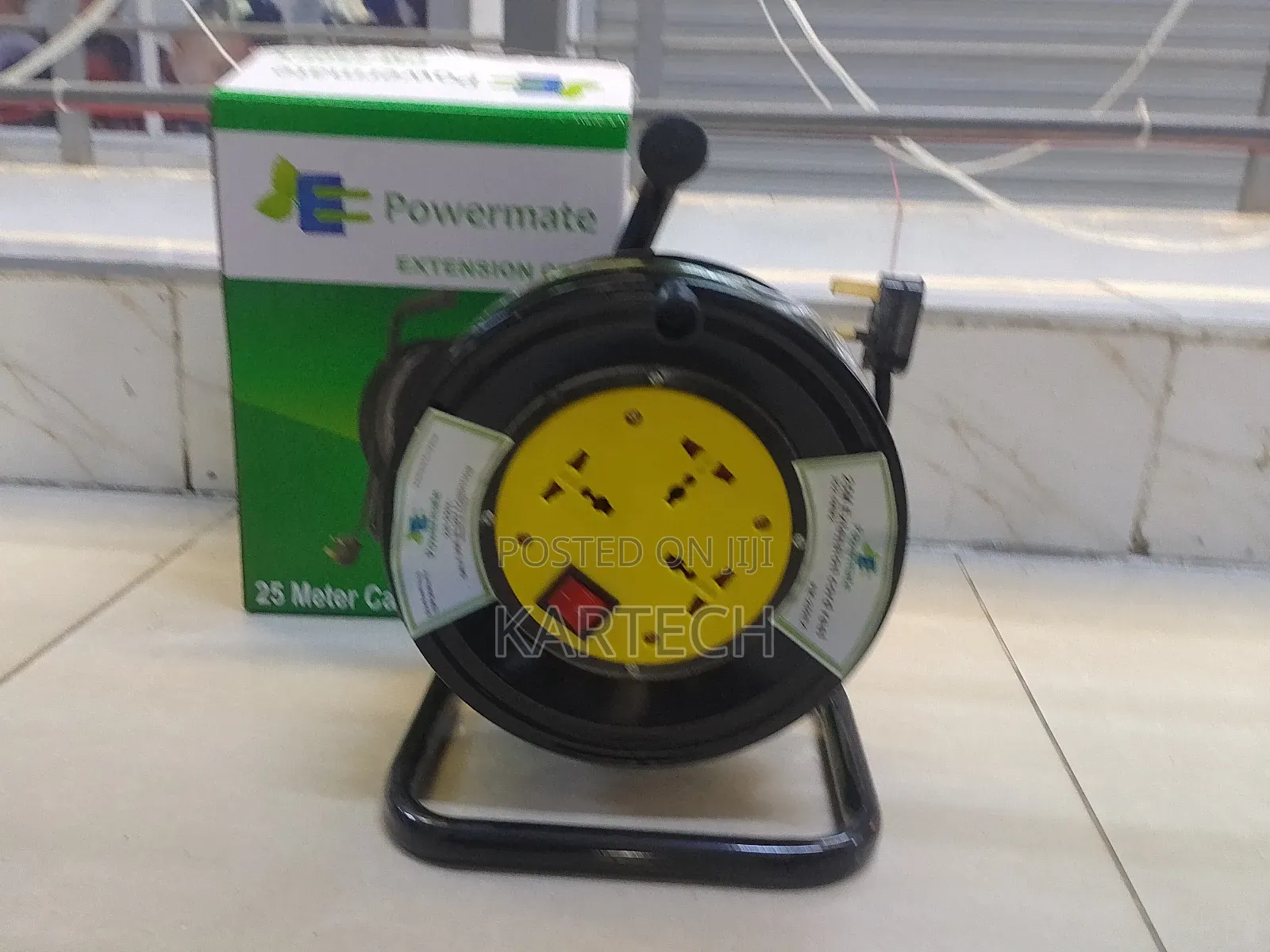Powermate Extension Cord Cable Reel 25meters 1mm