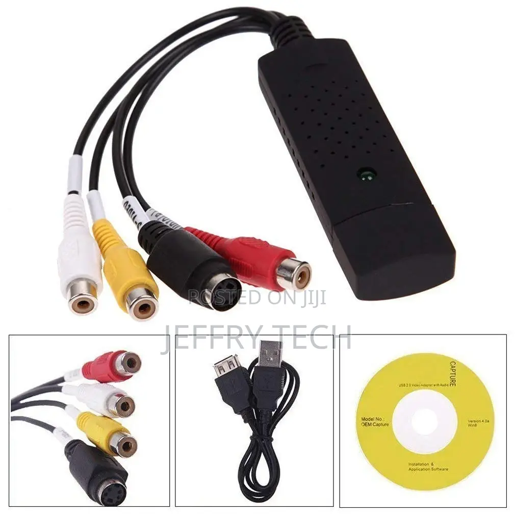 Microware USB HDMI Video and Game Capture Card (USB 2.0 VHS