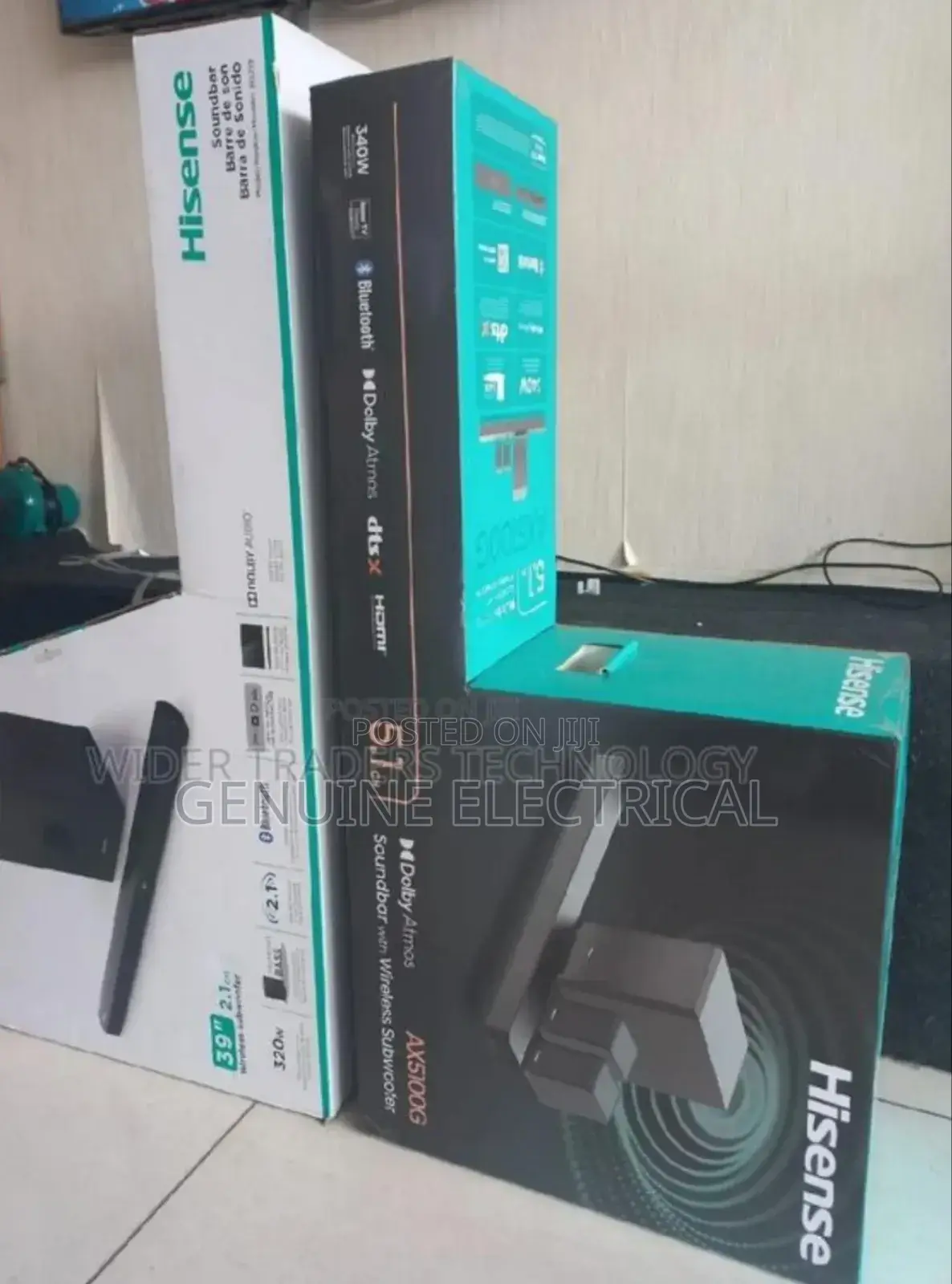 Ax5100g 540watts Hisense Sound Bar