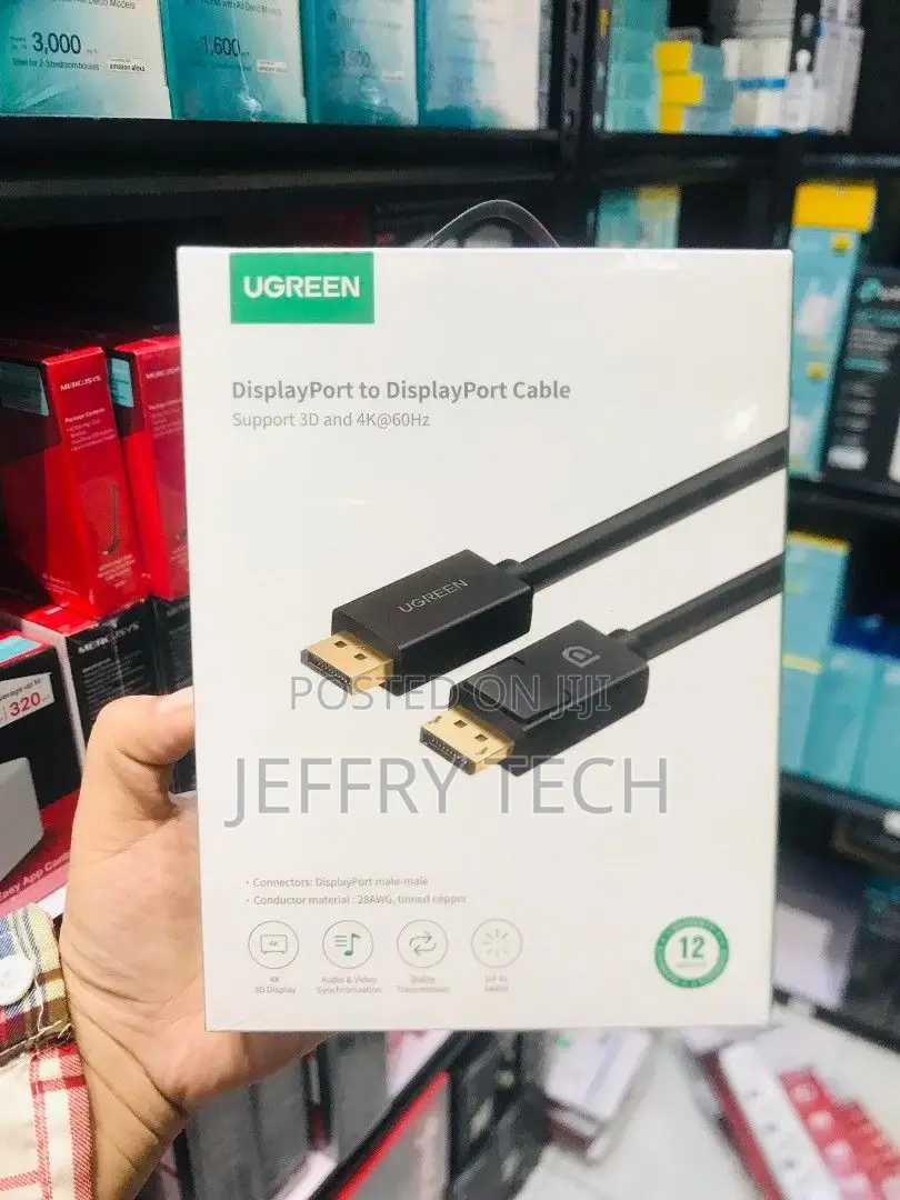 UGREEN Display Port Cable Male to Male 1.5m DP102