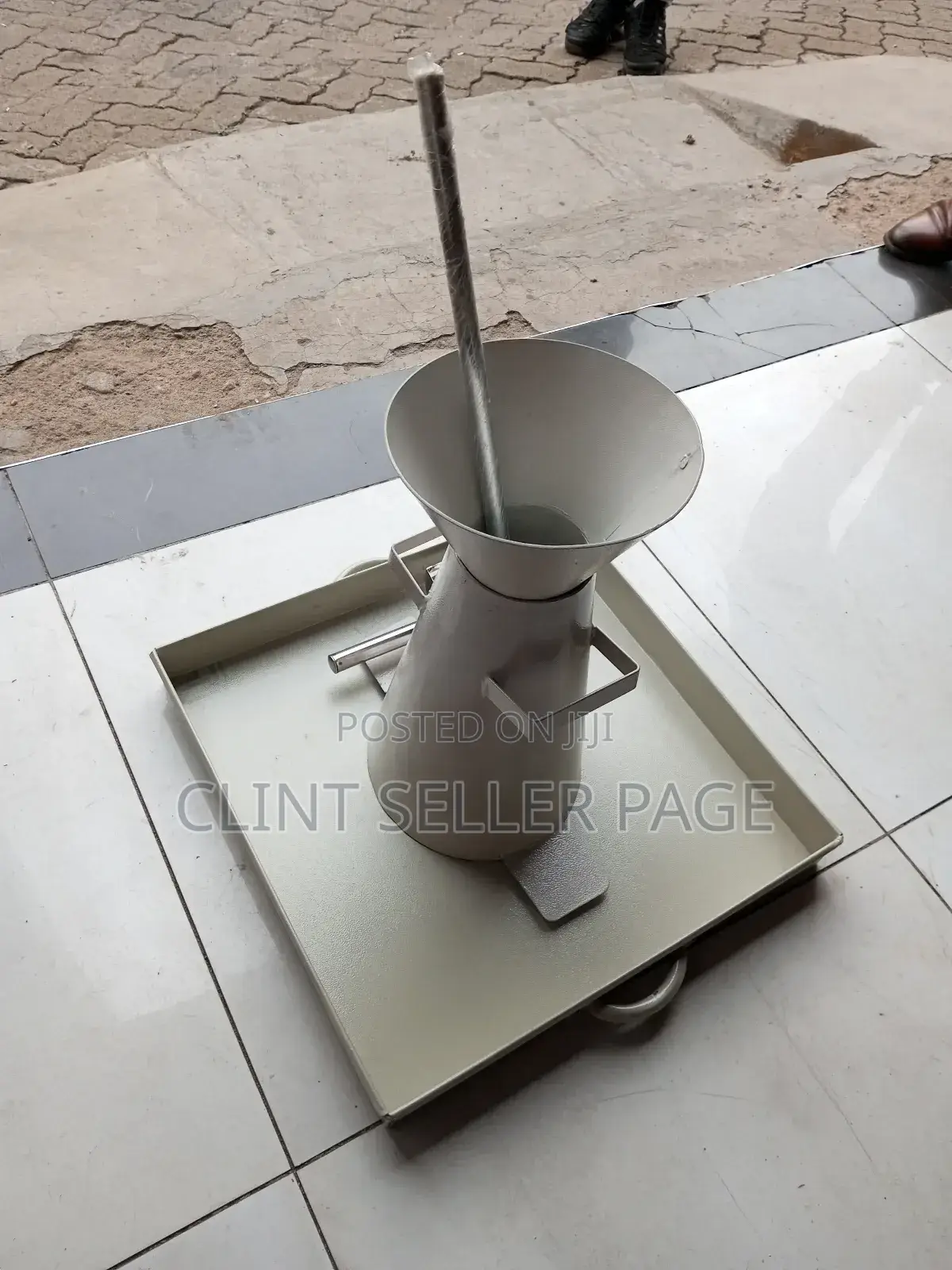 Slump Cone/ Taper Gauge.