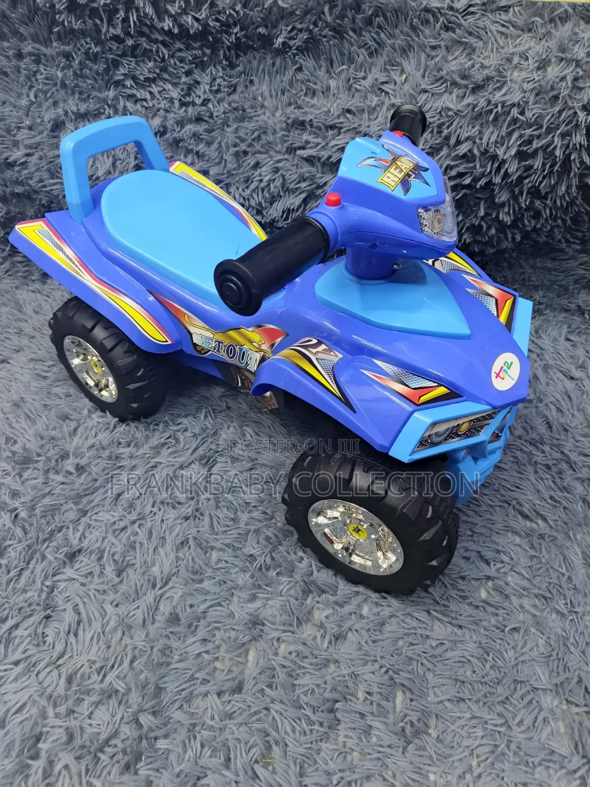 Push Ride Convertible Quad Bike for Kids