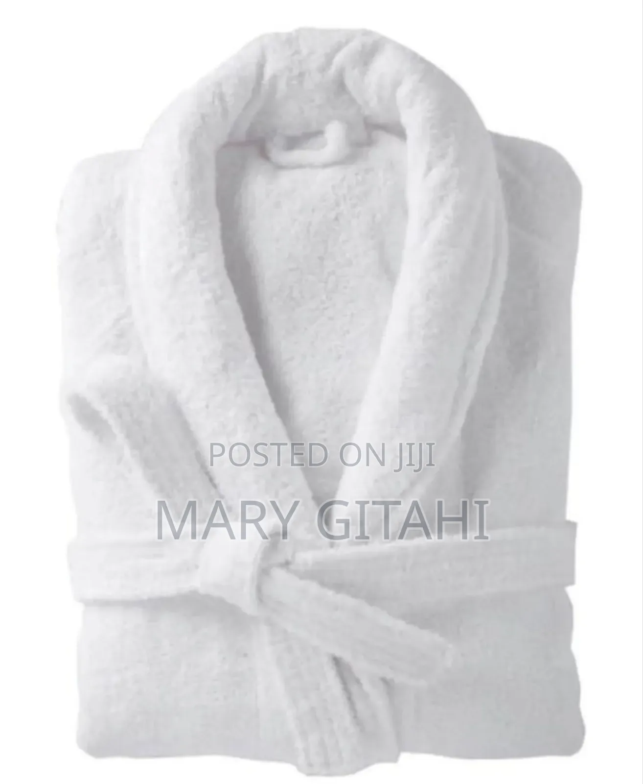 White Cotton Adult Bathrobes Sizes