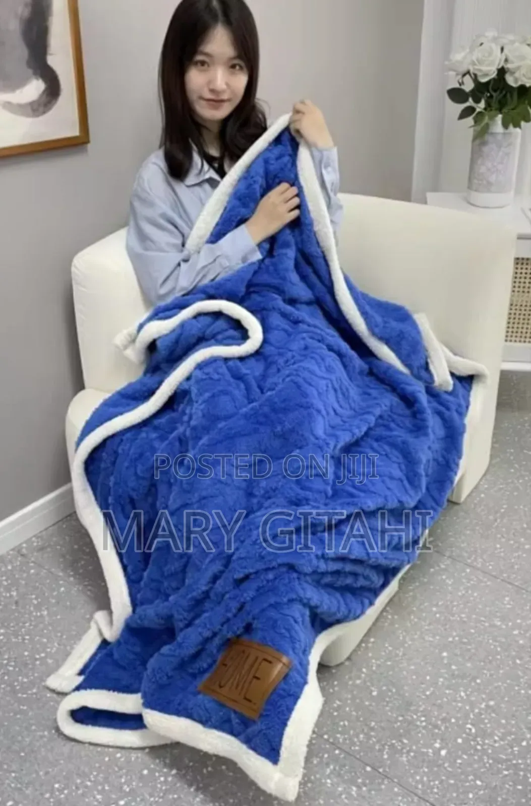 *Sherpa Fleece Blanket