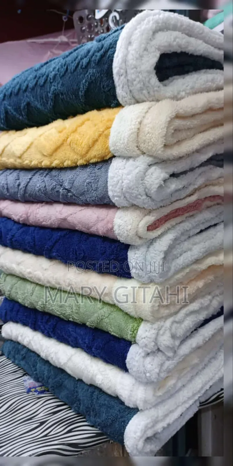 *Sherpa Fleece Blanket*New*