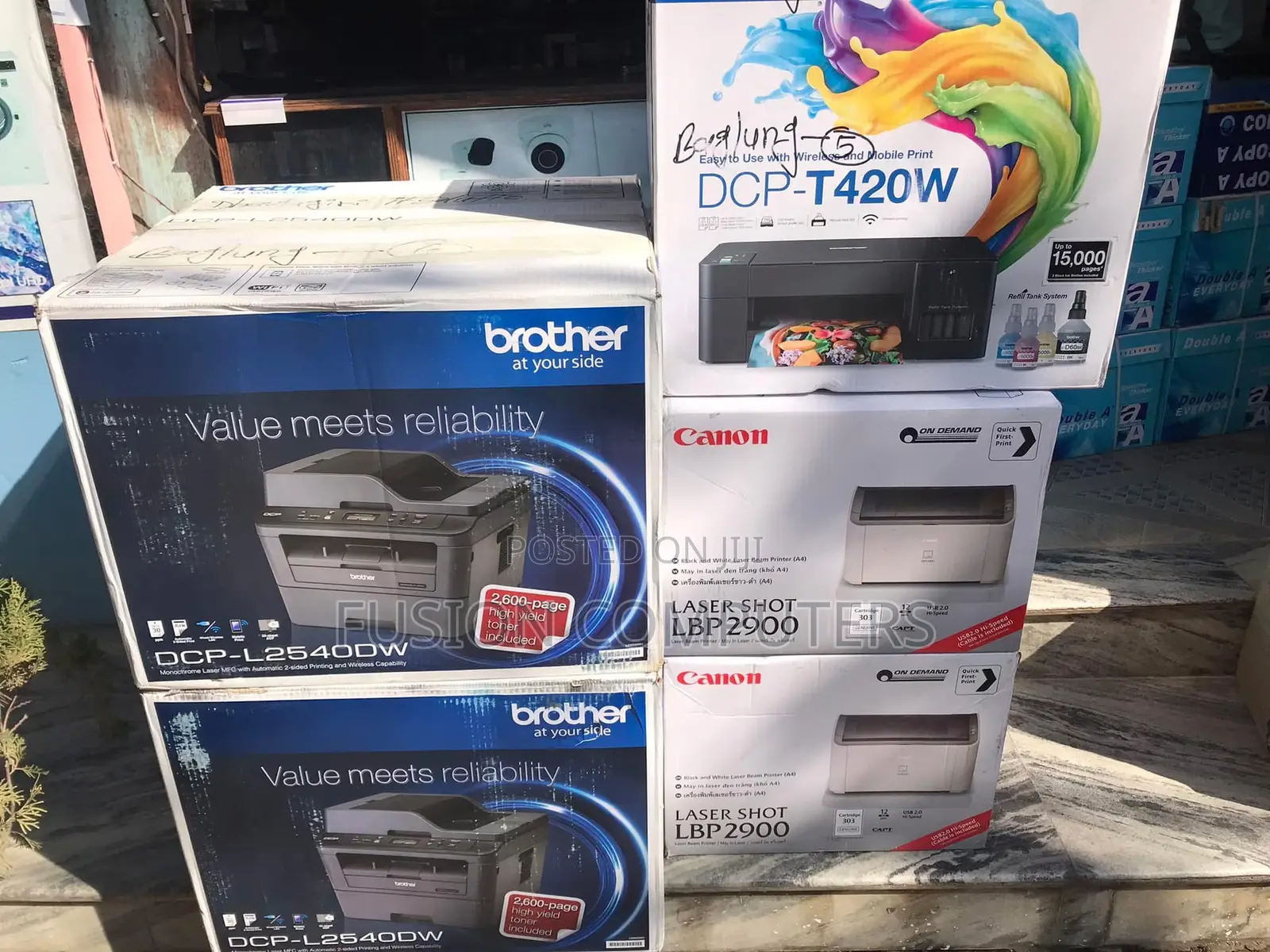 Brother DCP-L2540dw A4 Mono Multifunction Laser Printer