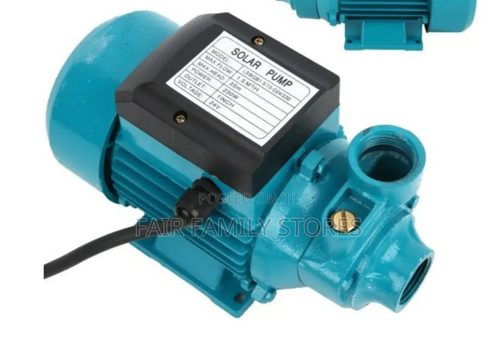 12V DC Solar Surface Water Pump 25m Head