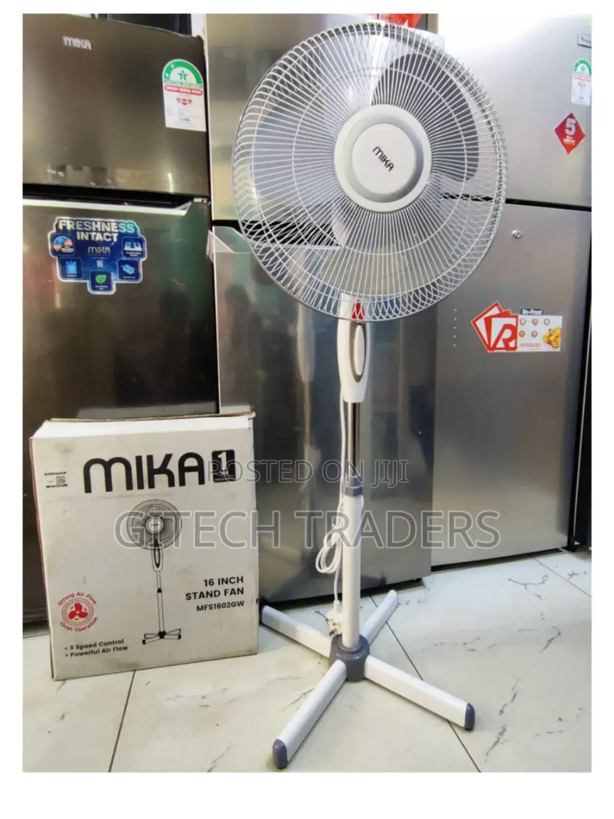 *Mika Stand Fan 16"