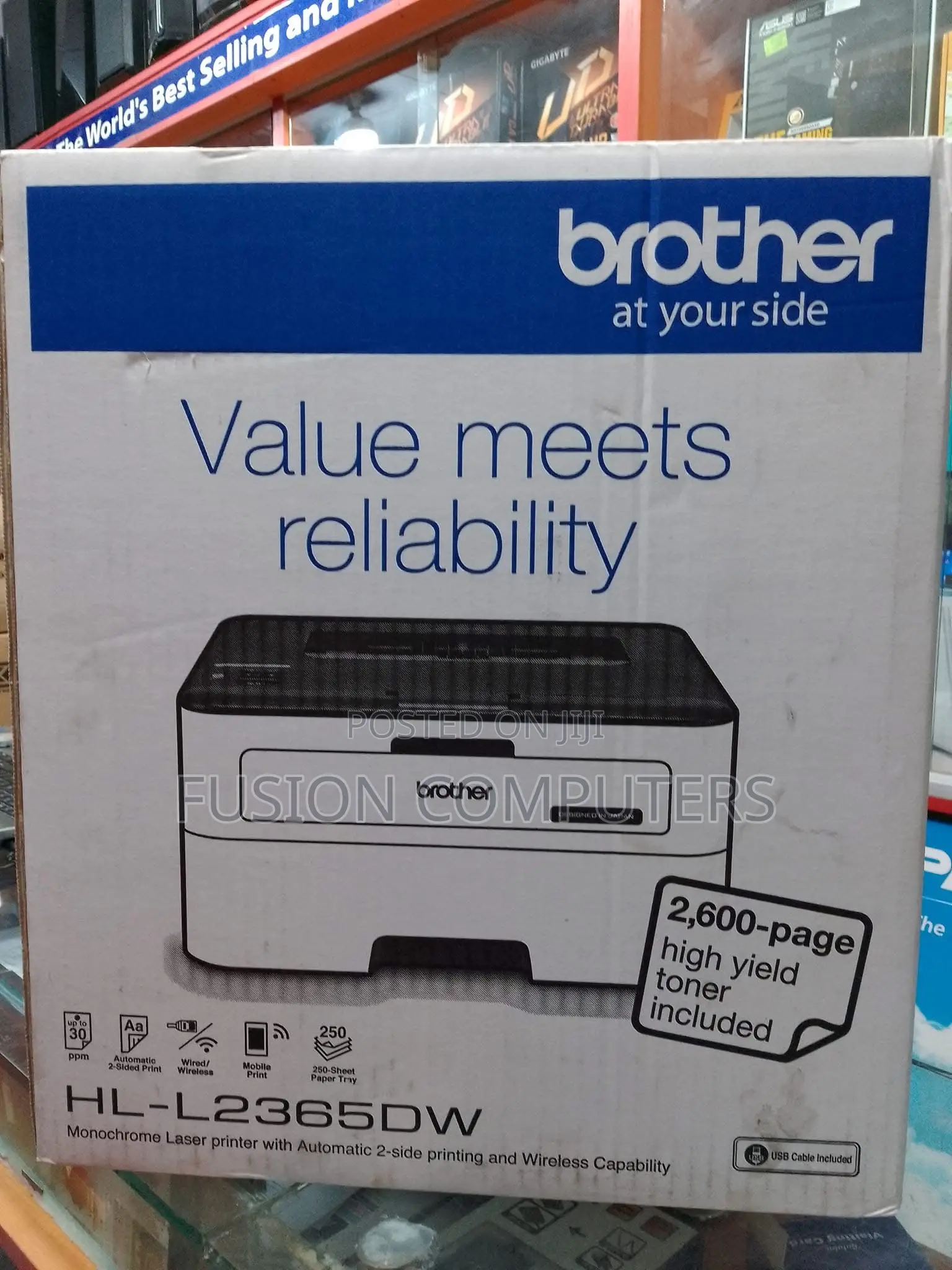 Brother Hl-L2365dw Automatic 2-Sided Printer