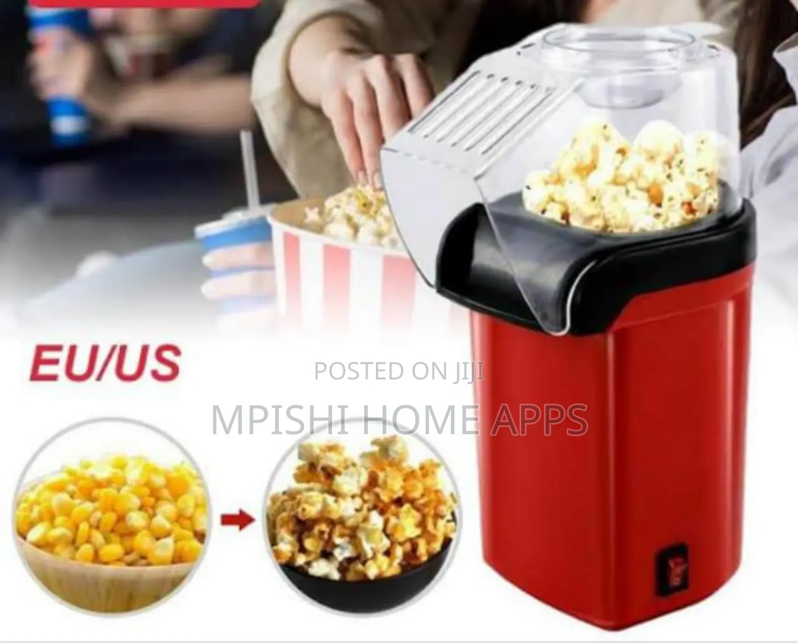 Hot Air Popcorn Maker