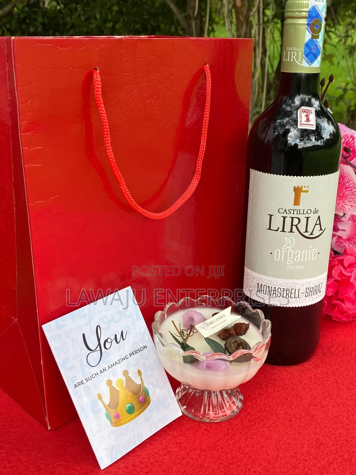 Valentine's Ladie's Gift With Castillo Organic Wine