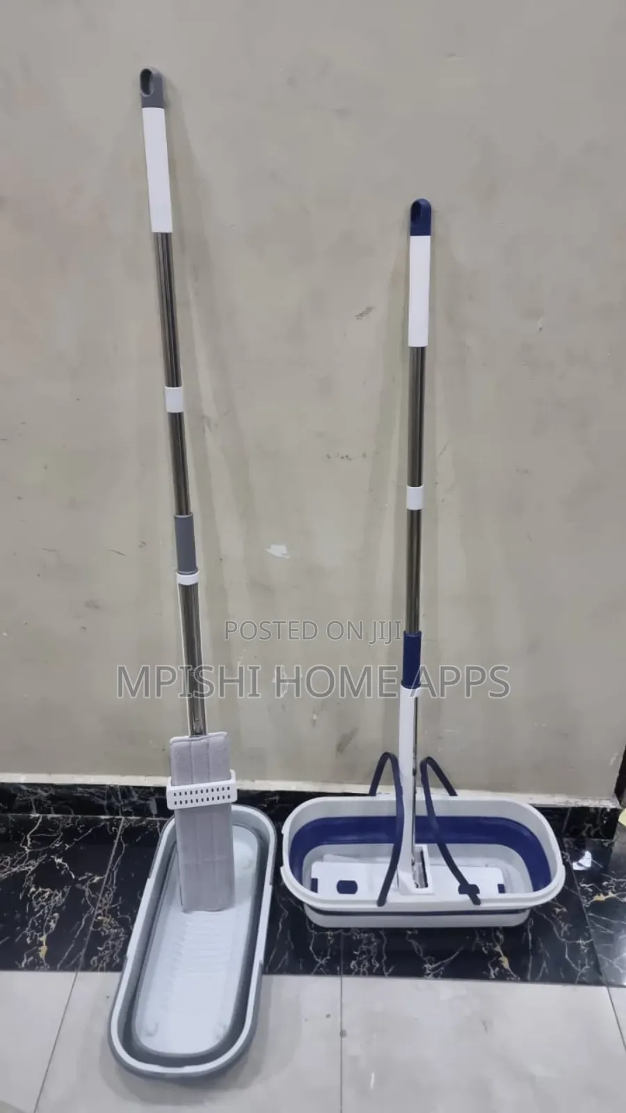 Self Wringing Hand Free Flat Mop