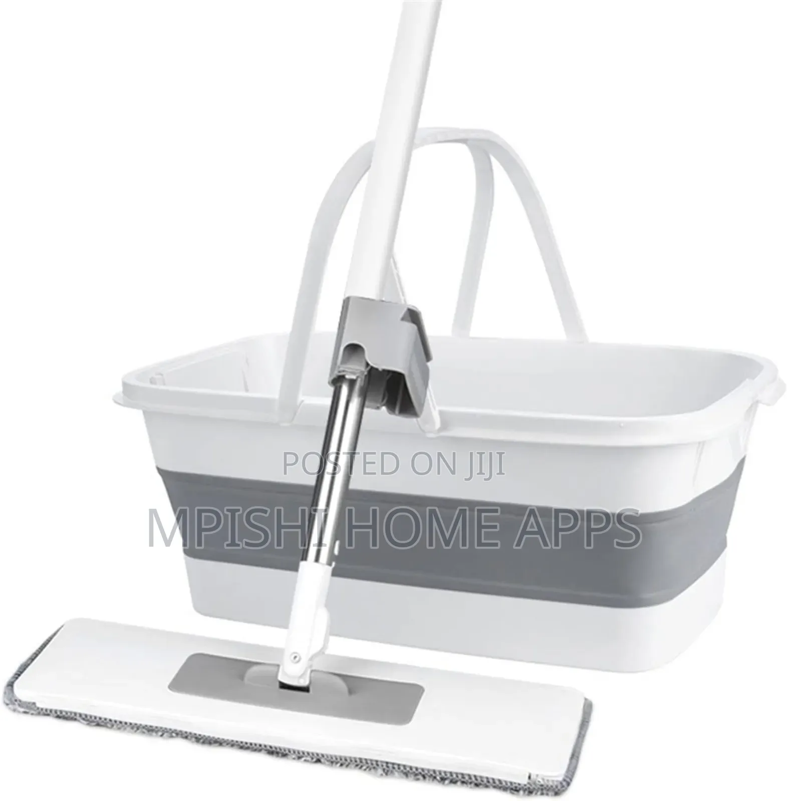 Self Wringing Hand Free Flat Mop