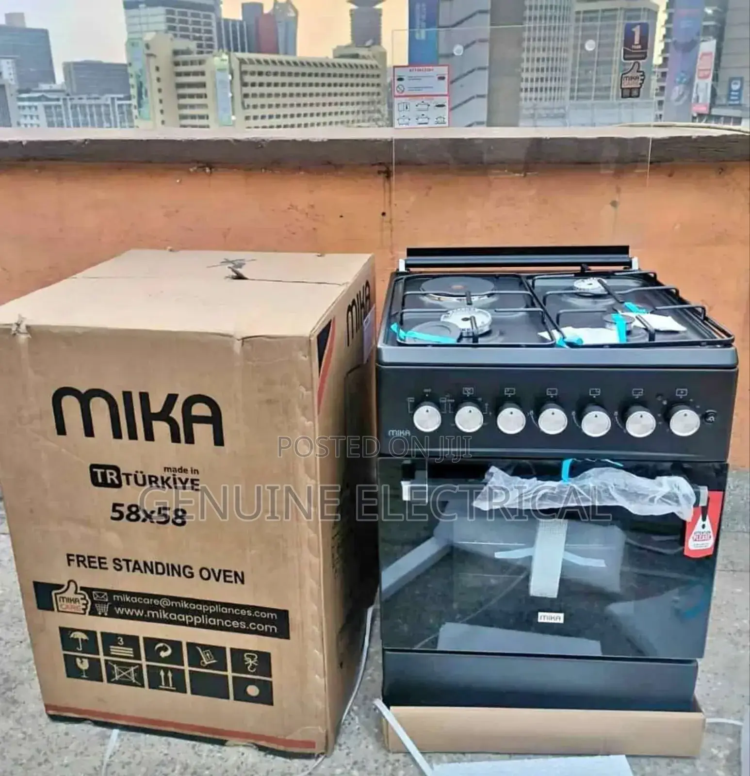 Good Quality Mika 58 by 58 Standing Cooker