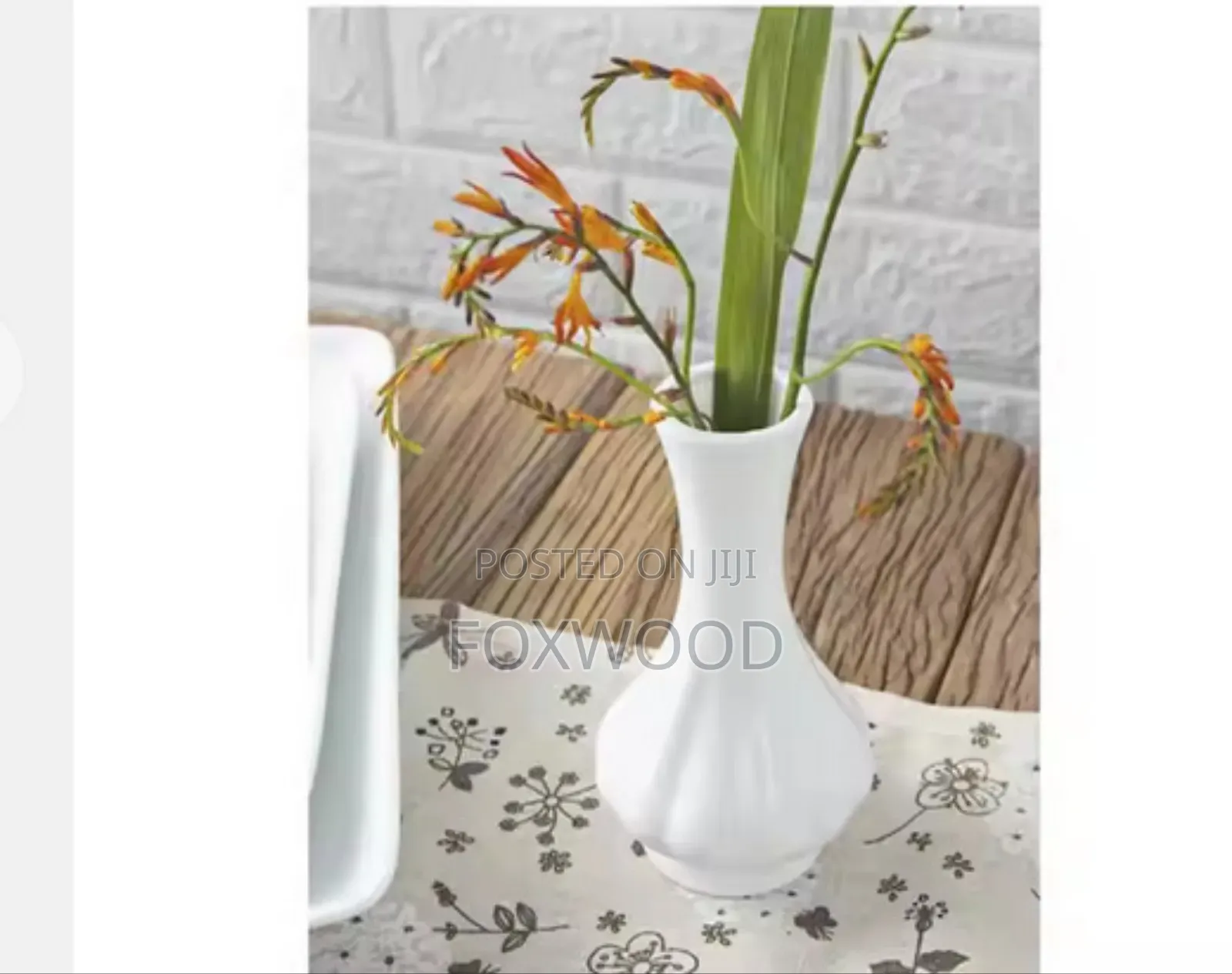 Ceramic Flower Vase Pumpkin