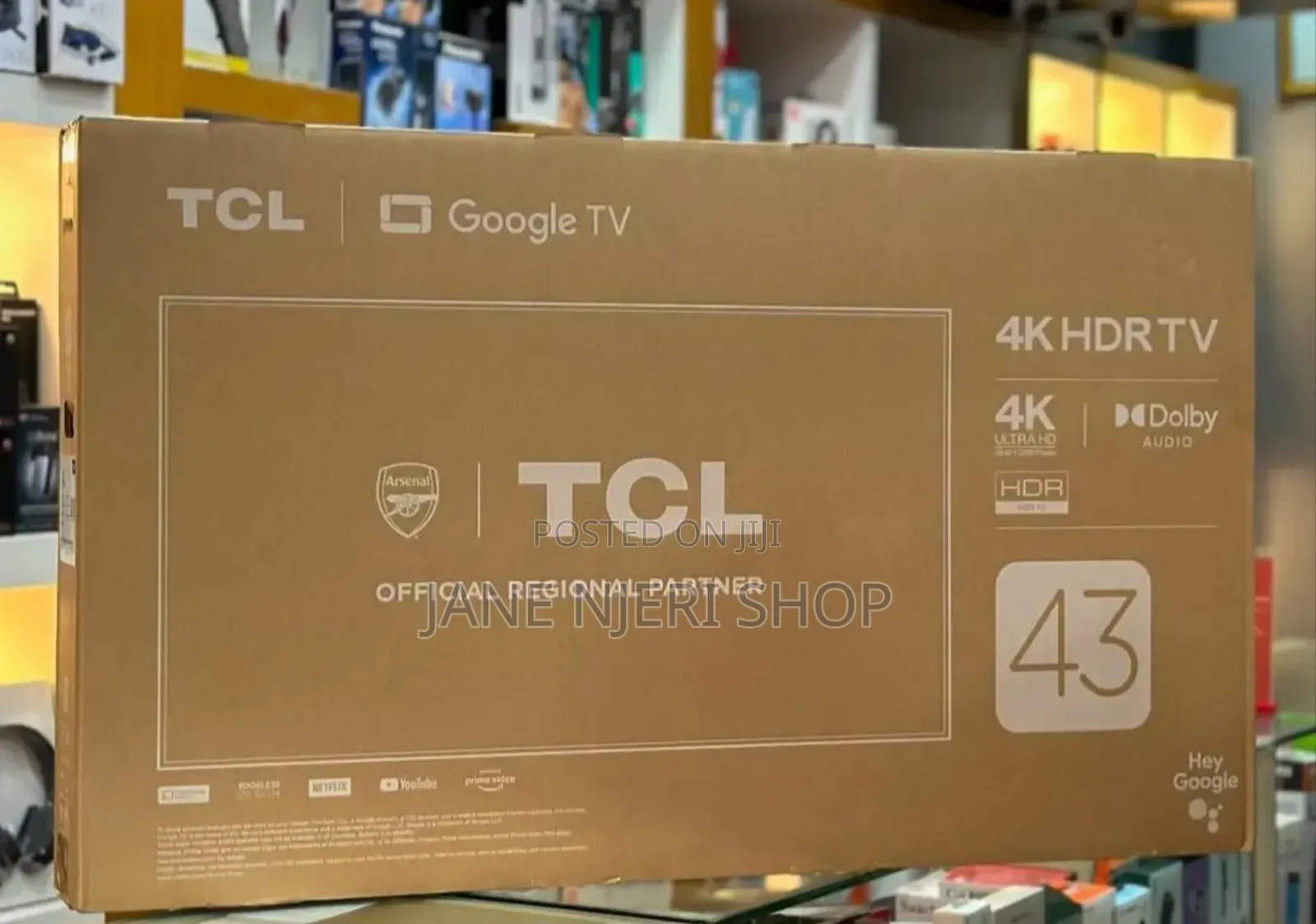 Quality 43 Inches TCL Google Tv